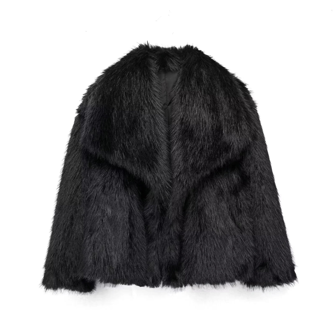 Iconique™ | Luxe Faux Fur Winterjacka för Damer