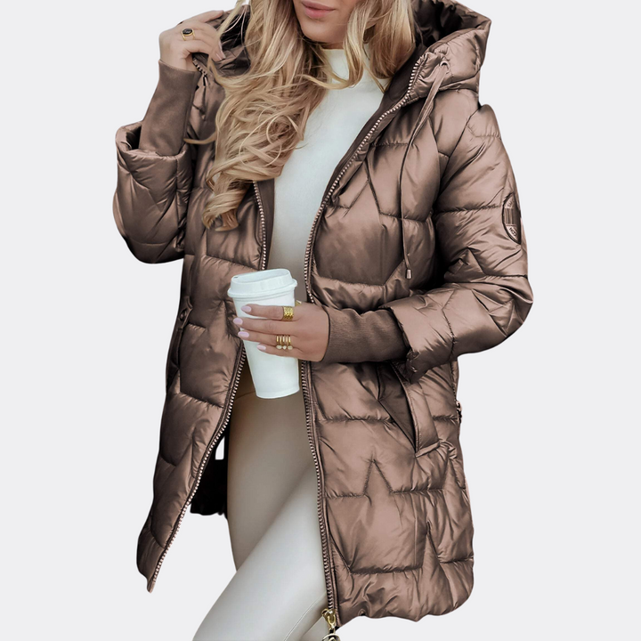 Iconique™ | Elegant Dons Winterparka för Damer