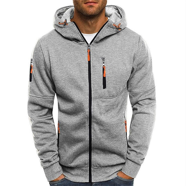 Iconique™ | Hoodie i bomull för män